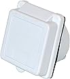ALEKO 30AINWH White 30A RV Power Cord Twist Lock Inlet