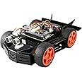SunFounder Raspberry Pi Car Robot Kit, 4WD HAT Module, Ultrasonic Sensor, Velocity Measurement Module etc. Electronic DIY Rob