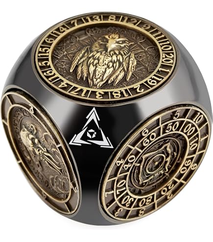 Tourneur de dés G20 pour jeu de dés DND, dés D&D métalliques D20 avec étui cadeau pour jeu DND, jeu de rôle et jeux de rôle (noir et rouge