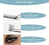 SISILILY Cluster Lashes 72 Clusters 10-16mm DM17 C/D Curl DIY Lash Extensions view 4
