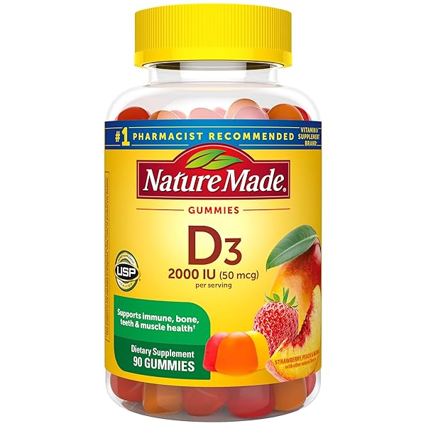 NATURE MADE VITAMIN D3 2000 IU PER SERVING...