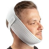 LIFESOURCE - Made in USA Quality - Anti Snoring Chin Strap for CPAP Users &ndash; Adjustable, Breathable, Latex-Free Sleep Support &ndash; Comfortable Snoring Solution for Men &amp; Women