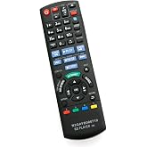 N2QAYB000719 Replacement Remote fit for Panasonic DMP-BDT220 DMP-BDT120 | DMP-BDT220CP DMPBDT220 DMPBDT120 DMPBDT220CP Blu-ray Disc DVD Player Remote Control
