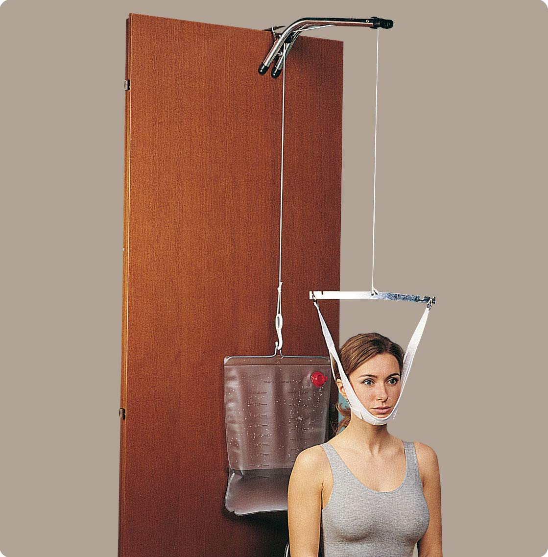 Set Completo per Trazione Cervicale con Sacca Ad Acqua