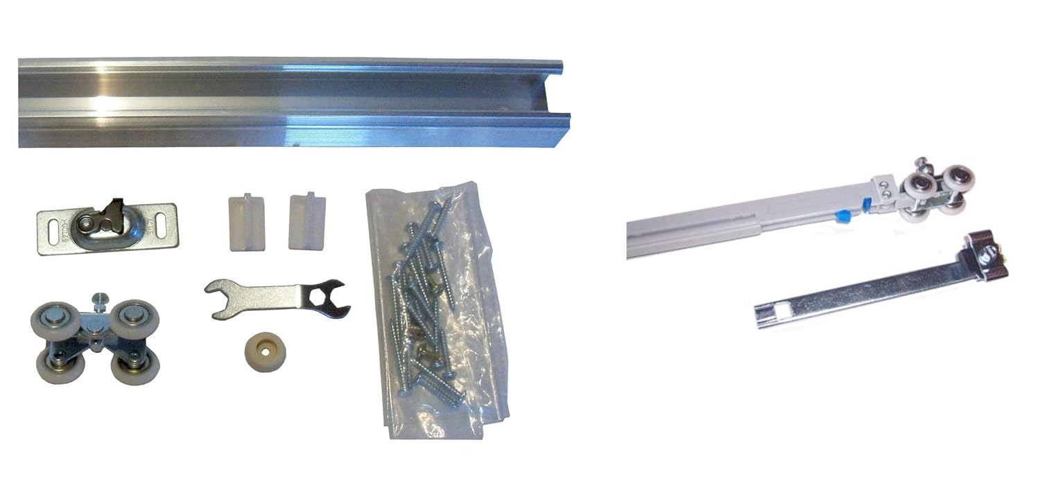 Series 1 Heavy Duty Pocket Door Track and Hardware with Soft Close (60