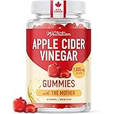 Apple Cider Vinegar Gummy for Women & Men | 1000mg | With The Mother | Detox, Digestion & Skin | Support Keto Diet with Unref