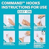 Command Bathroom Large Double Hook Satin Nickel with Adhesive Strips view 7