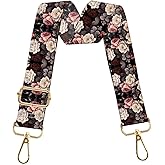 Zewurtuw Purse Strap Crossbody Shoulder Canvas Straps 1.5 inch Wide Replacement Adjustable Aesthetic Cute for Women Girls Bag