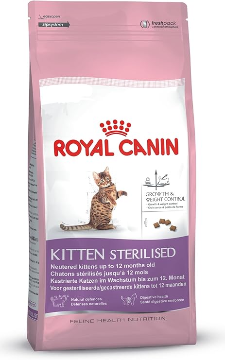 Royal Canin Chatons Sterilises De 6 A 12 Mois 400g Amazon Fr Animalerie