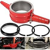 7040 Piston Ring Compressor Tool, Piston Ring Compressor Adapter &amp; Anti-Polishing Ring Kit For Cummins ISX QSX 15, Caterpillar 3400, 3406, 3408, C15, 5.4" bore Replace# PT-7040 5299339 5394454