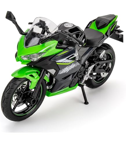 Amazon.com: 2011 Kawasaki ZX-14 Ninja Green Motorcycle Model 1/12