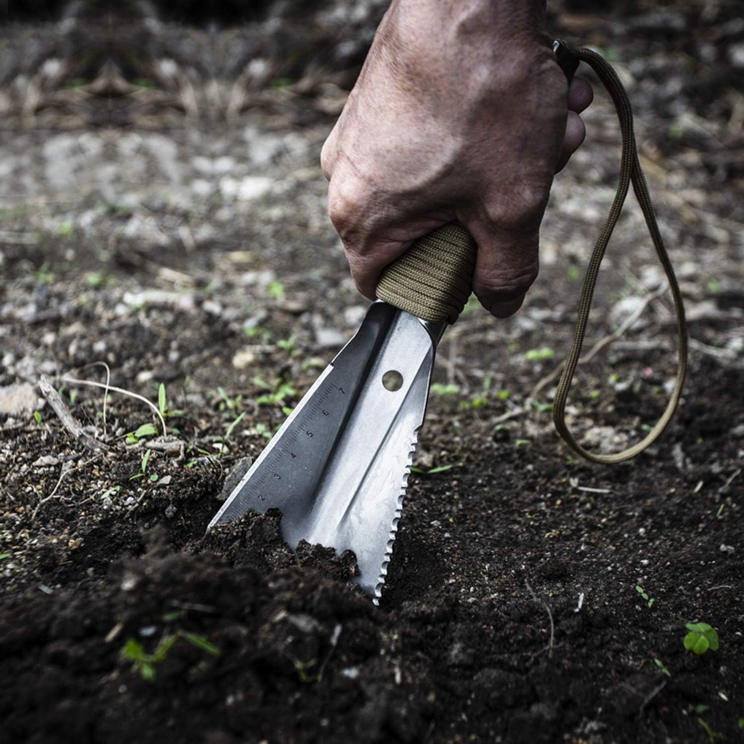 REDCAMP Multitool Hand Hiking Shovel for Camping, Small Lightweight