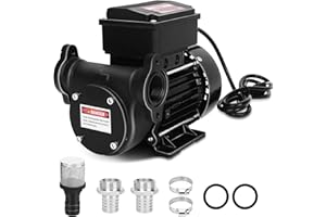 YOHOME Diesel Transfer Pump 110V 20GPM Oil Transfer Pump - Diesel, Kerosene, Biodiesel, Light Fuel Oil