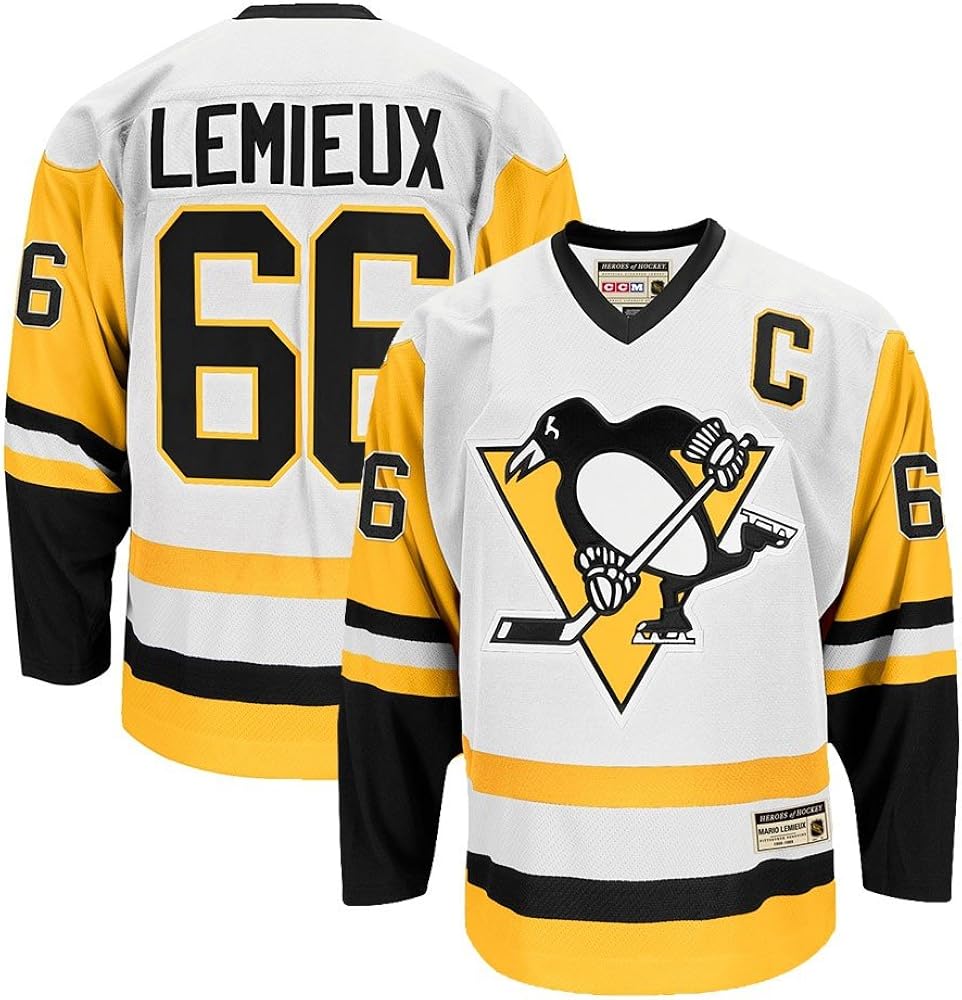 penguins white jersey