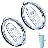 2Pack Fit for Swig Lids Replacement,Leak-Proof Tumbler Replacement LId Compatible with Swig Life 40 oz Tumbler with Handle.