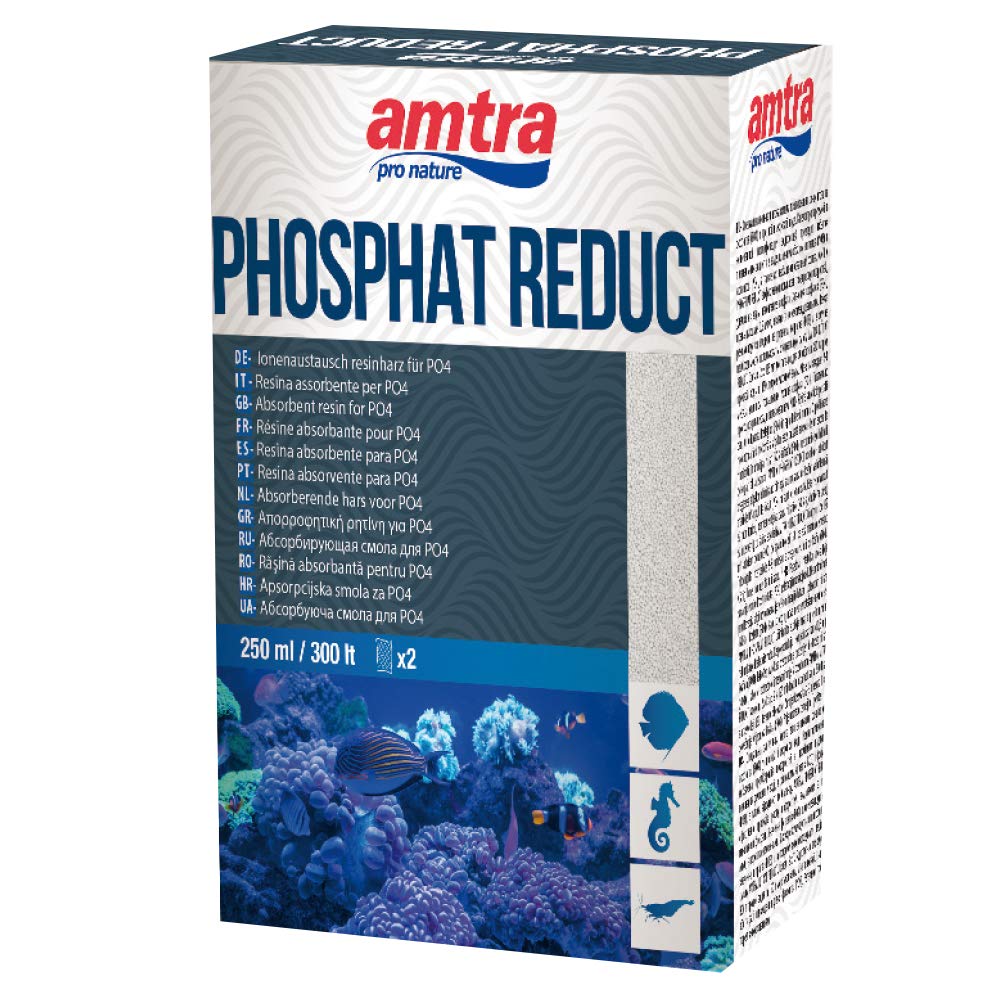 Amtra Phosphate Reduct Water Conditioner for Phosphate Reduction in Freshwater and Saltwater Aquariums