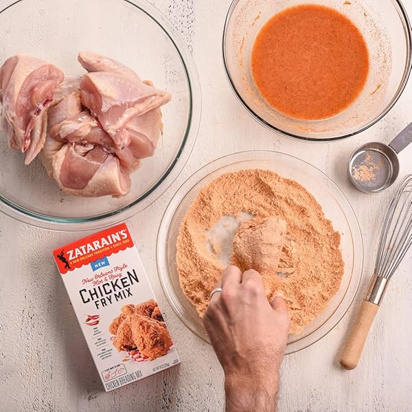ZATARAIN’S NEW ORLEANS STYLE HOT & SPICY CHICKEN FRY MIX, 9 OZ