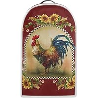DISNIMO Sunflower Cow Print Stand Mixer Cover – Dust-Proof Fabric Cover With Pockets For KitchenAid 4.5-5 Quart Tilt-Head - View #6