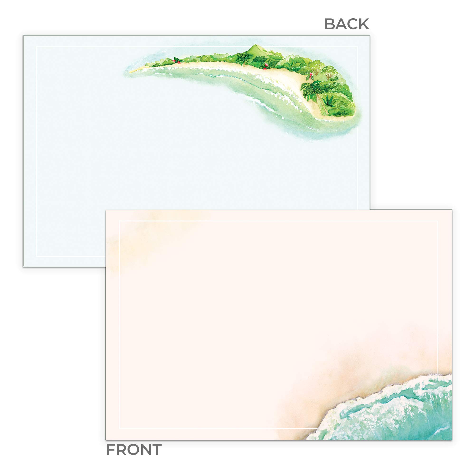 Dashleigh Beach Note Cards, A6, 4 x 6 inches, The Gift Collection, Set of 48