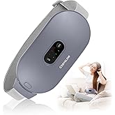 Portable Cordless Heating Pad Cramps: 6 Heat Levels and 6 Massage Modes,FSA HSA Eligible,3S Fast Heating,Period Menstrual Ele