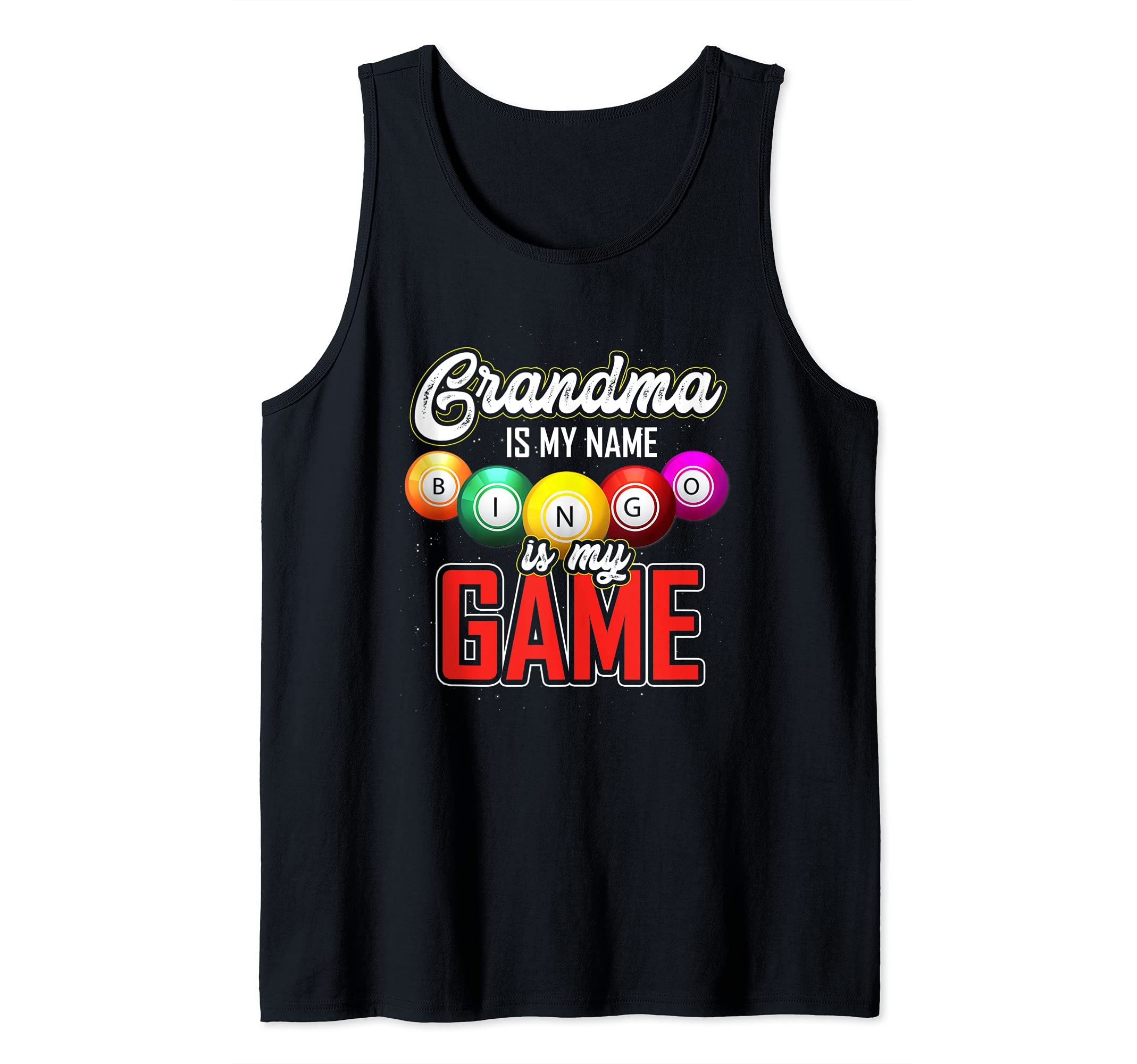 Retirement Gift Bingo Player Grandma Retirement Gift Bingo Tank Top