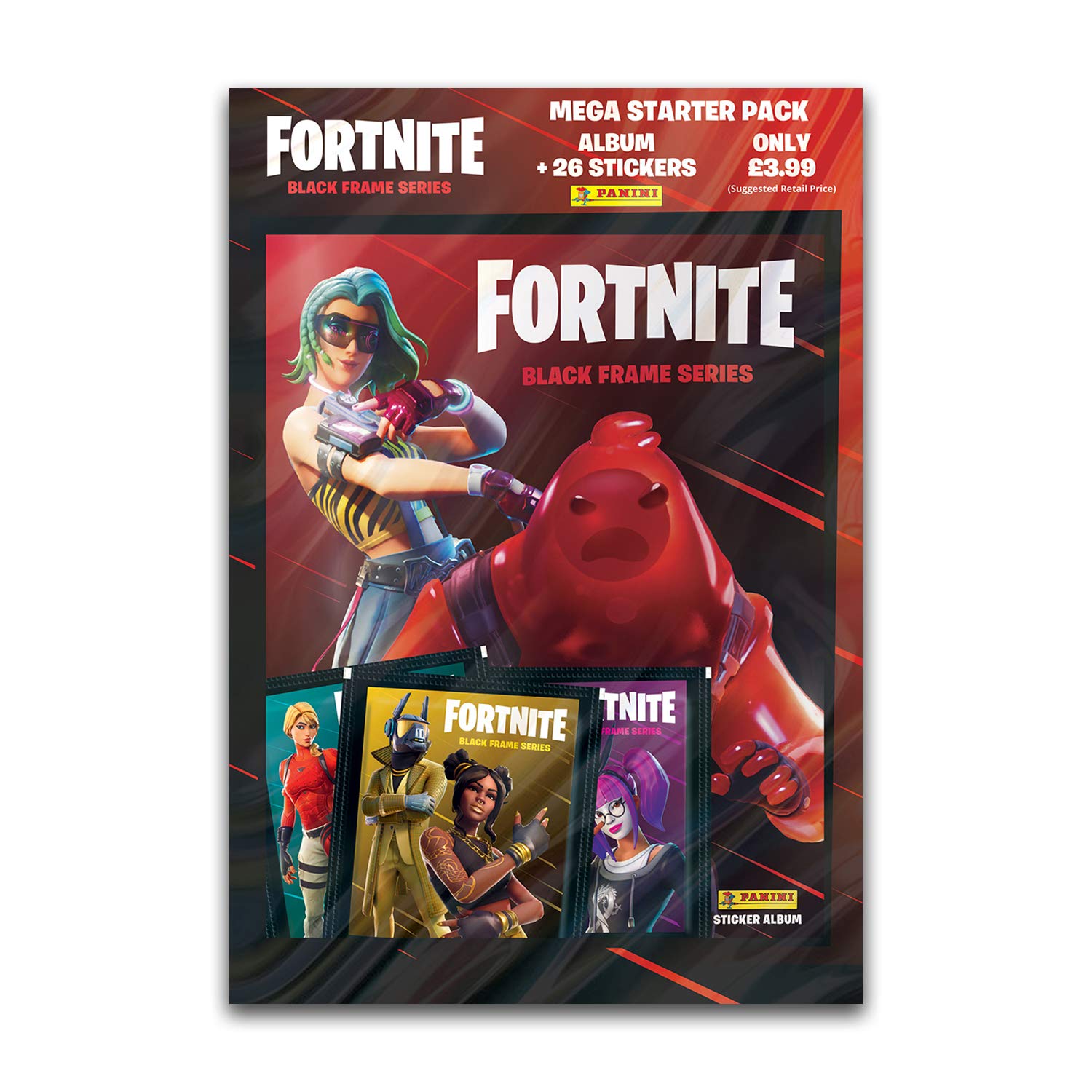 Fortnite Black Frame Series Sticker Collection