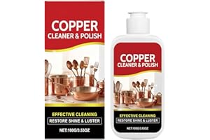 Brass Cleaner, Copper Polish Solution, No Scratch Gentle Metal Cleaner, Multipurpose Shine Restoration, Safe Effective Formul