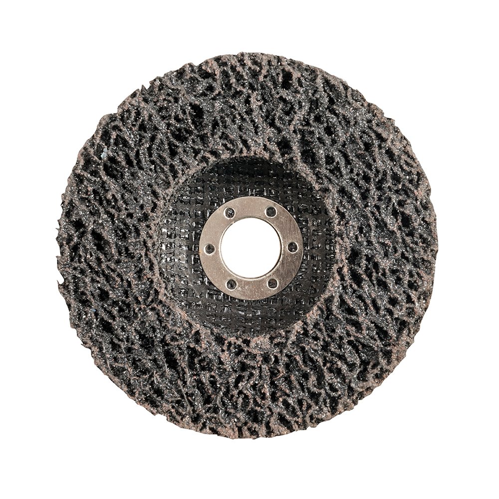 Silverline Tools 980651 100 mm Polycarbide Abrasive Disc with 16 mm Bore - Black
