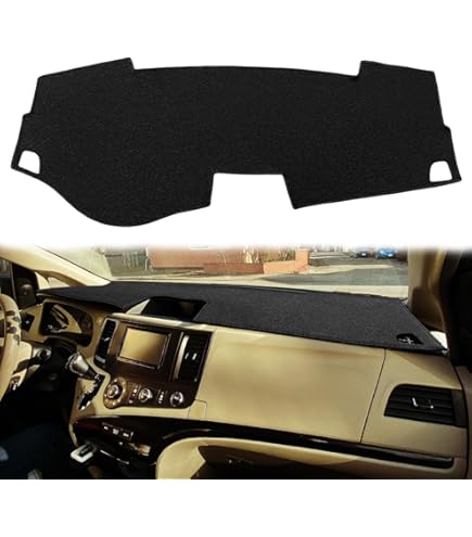 Dash Cover Mat Custom Fit For Toyota Sienna 2011-2014