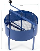 Dellonda Large Rotary Garden Sieve Blue Steel DG261 400mm 16in Diameter view 6