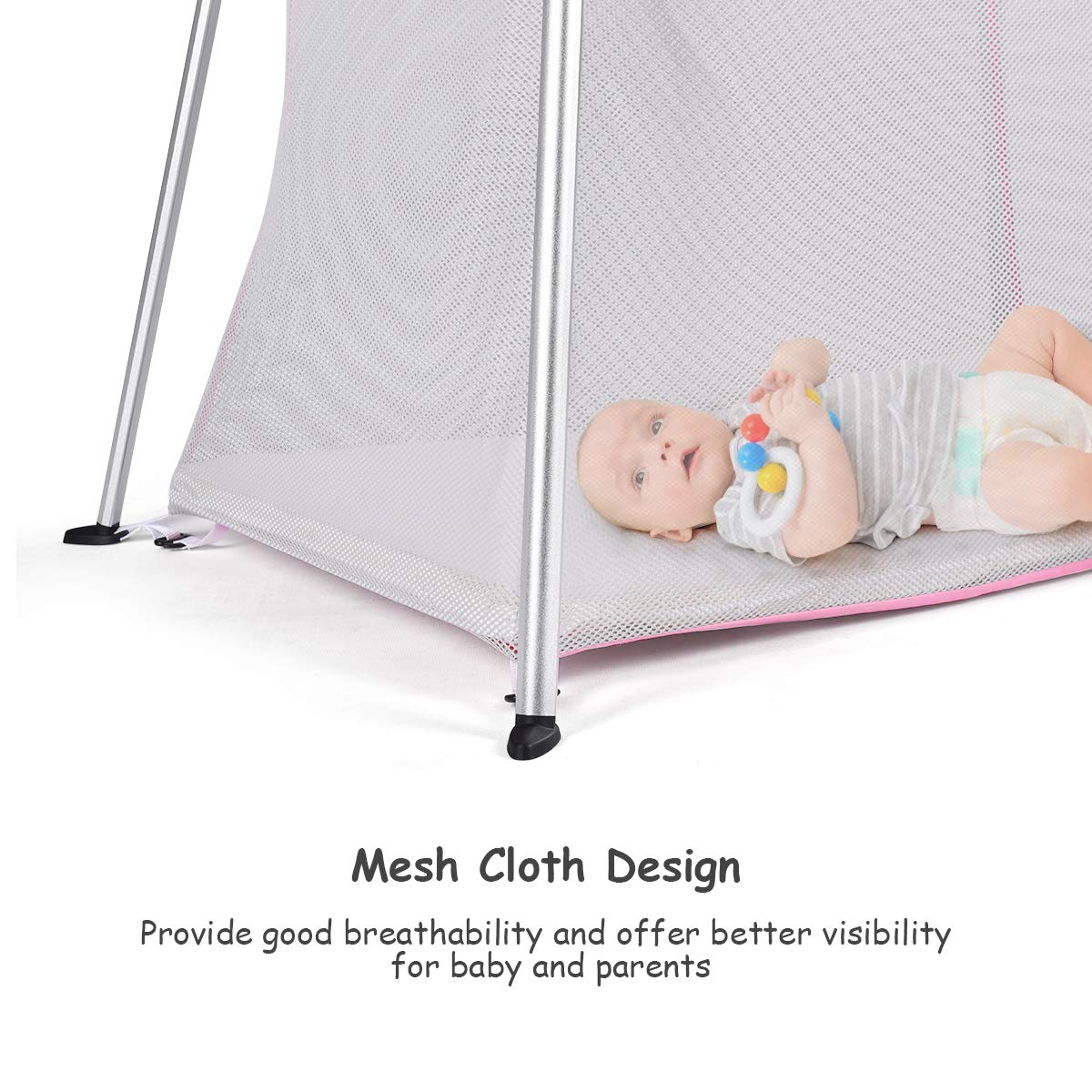 baby joy travel crib