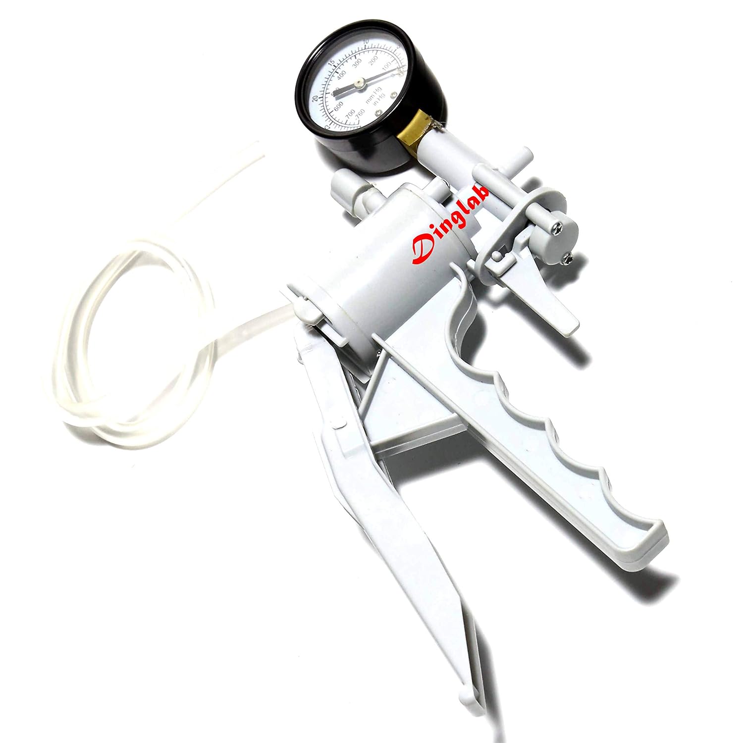 Dinglab, Lab Handheld Vacuum Pump, Handle Vacuum Pressure Suction
