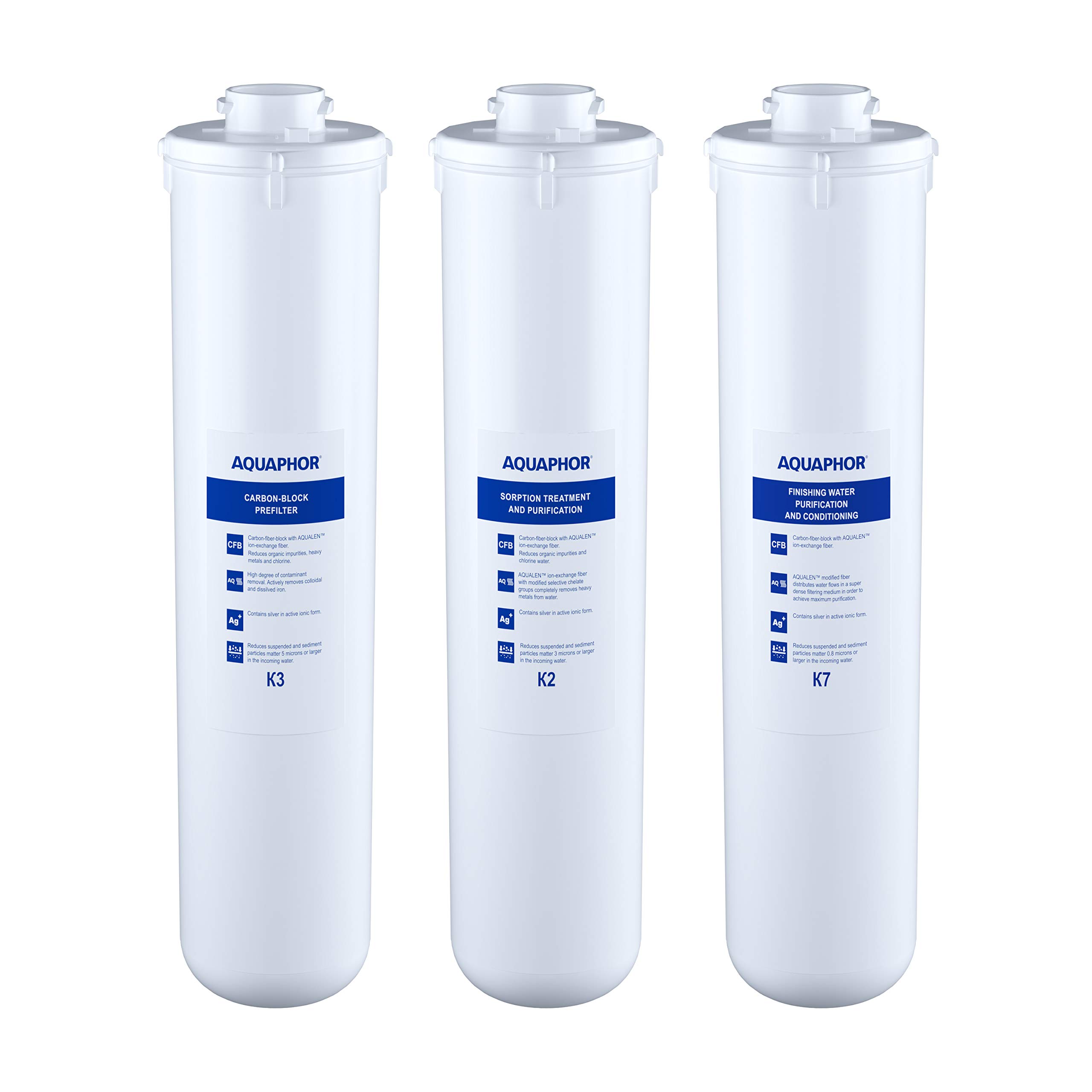 AQUAPHOR Crystal Replacement Filter Cartridge Set : K2 - K3 - K7