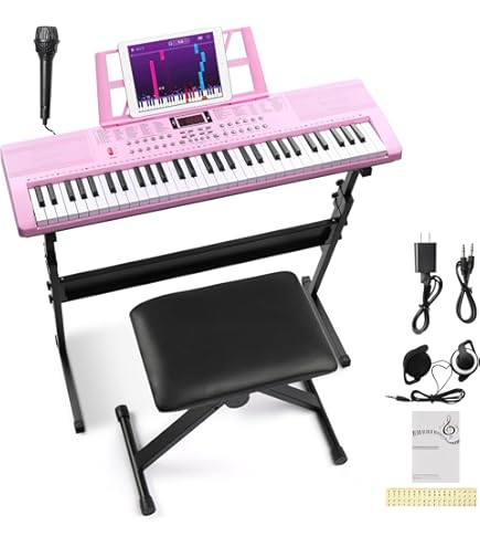 Amazon.com: Ktaxon 61 Key Keyboard Piano Electric Keyboard w