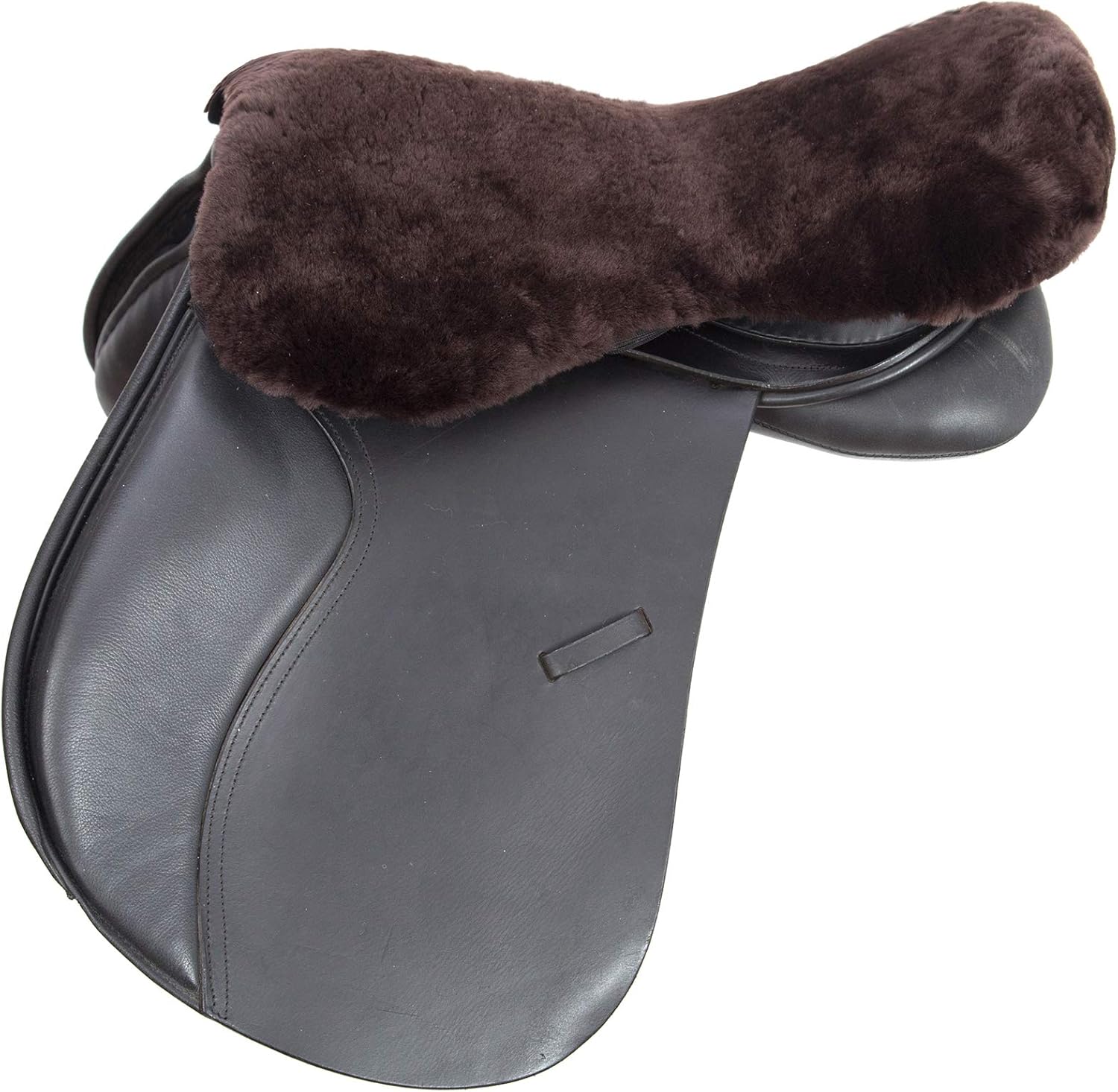 Merauno Sheepskin Horse Saddle Seat Saver Lambskin Horse English Saddle