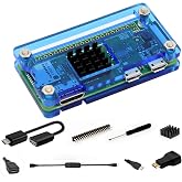 iUniker Raspberry Pi Zero Case Kit with Heatsink, HDMI Adapter, for Pi Zero 2 / W