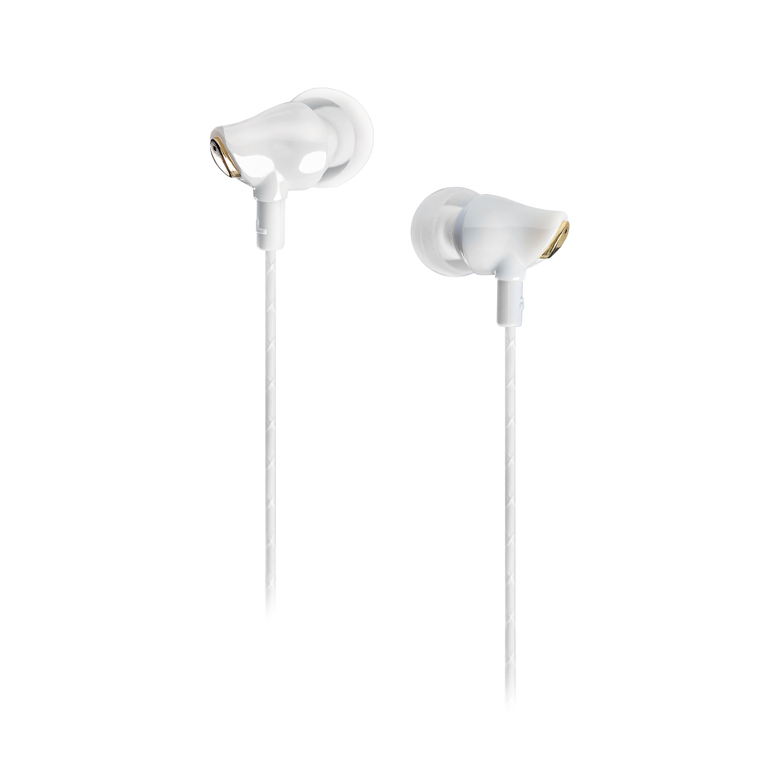 Elyxr Audio Majestic Ceramic In-Ear Headphones - White