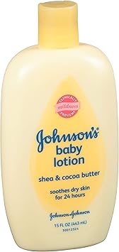 johnson's body cream with shea butter