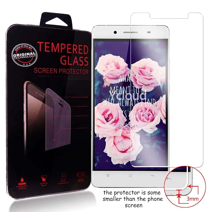 Ycloud Panzerglas Folie Schutzfolie Displayschutzfolie für Cubot X17 X17S screen protector mit Härtegrad 9H, 0,26mm Ultra-Dün