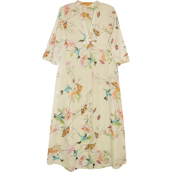 Free People Women's Luna Convertible Maxi, Ivory Combo, Off White, Floral,  L at Amazon Women's Clothing store