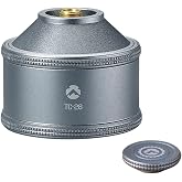 CAMPINGMOON Empty Refillable Gas Canister 35g EN417 Lindal Valve TC-28 | Compact 35g fuel capacity for day trips and short camp cooking sessions