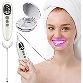 Red Light Therapy for Gums, 18 Red&Blue LED Light for Keeping Oral Health, Suitable for Toothache Relief, Bleeding Gums, Whitens Teeth- with Storage Case