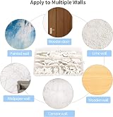 42pcs Non-Trace Picture Hooks Hard Wall Hanging Kit 17lb view 6