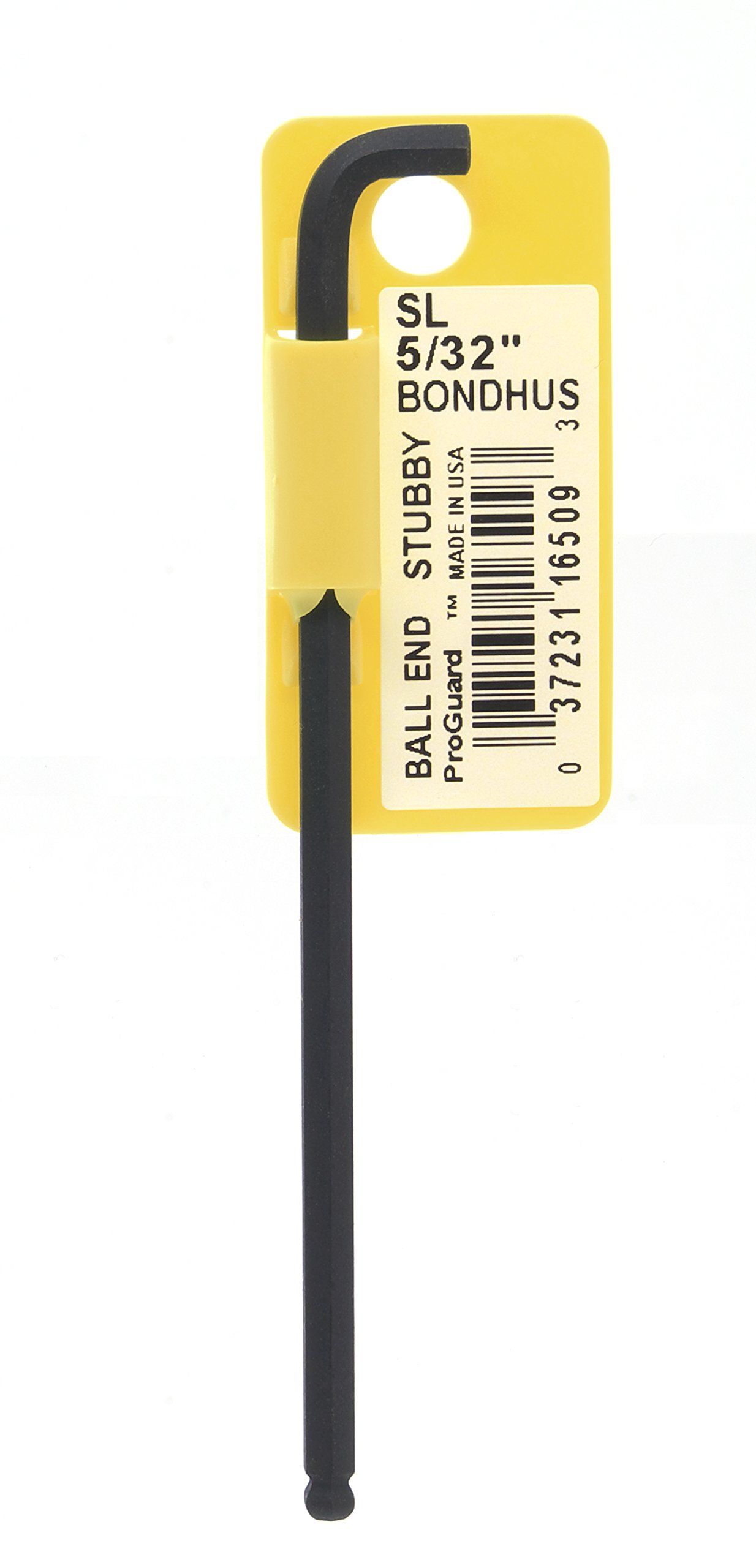Bondhus, SBL5/32 Stubby Long Series BALLEND HEX Key, 5/32", 16509