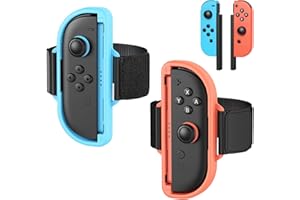 MENEEA [For Switch 2/1]-Wrist Straps for Nintendo Switch 2 (2025)/Switch 1 for Just-Dance 2026/2025/2024/Zumba Burn it Up, Wrist Band Accessories for JoyCon 2 fit Adult & Kids,Comfortable & Secure, 2 Pack