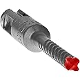 Diablo Rebar Demon SDS-Plus 4-Cutter Full Carbide Head Hammer Drill Bit - Full Carbide Head - 1/4" Diameter, 6" Length, 4" Working Length - DMAPL4070