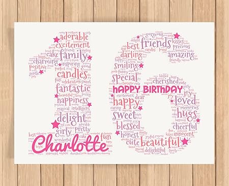 personalised gifts for teenage girl