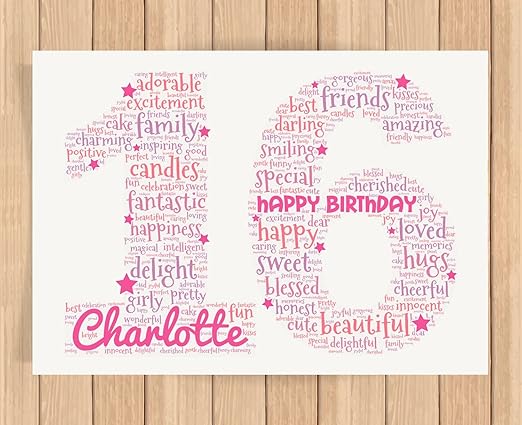 personalised gifts for teenage girl