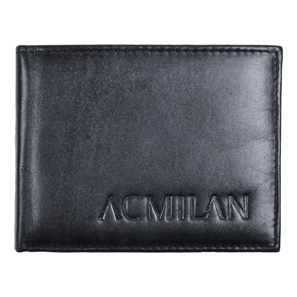 AC Milan 143189 Milan, Travel Accessories, Unisex-Adult Wallets, Black, One Size, Black, One Size