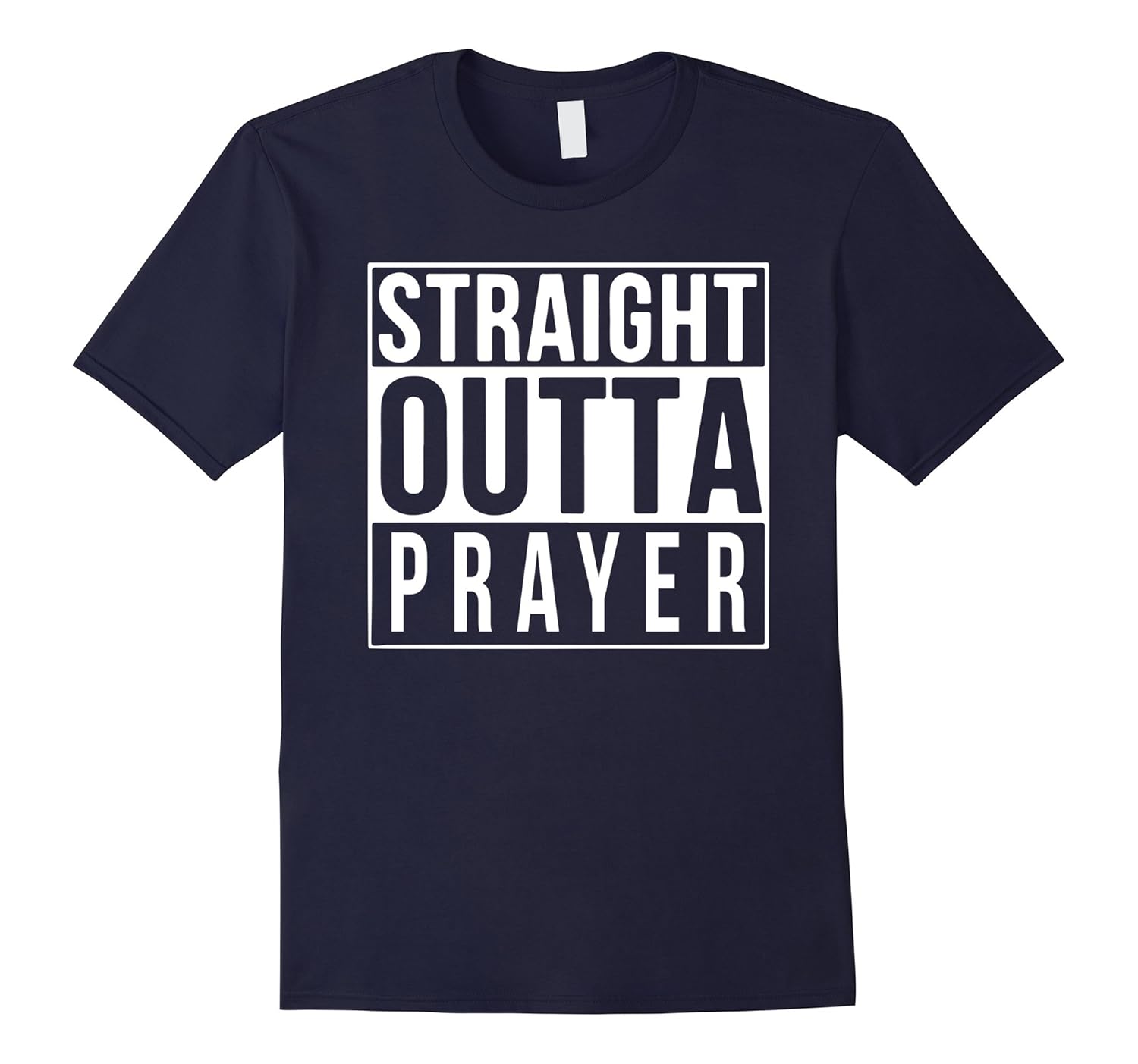 STRAIGHT OUTTA PRAYER T Shirt - Jesus Christian T Shirt-ANZ